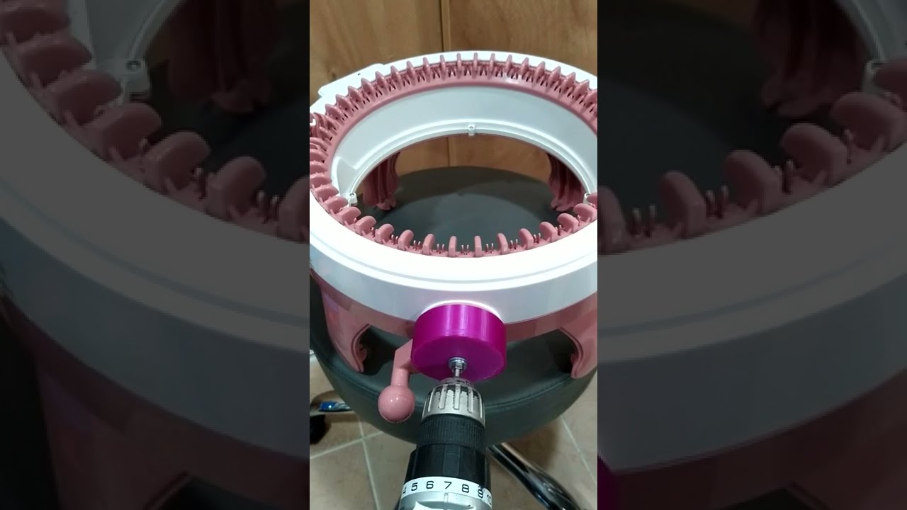 Knitting Machine power drill adapter 